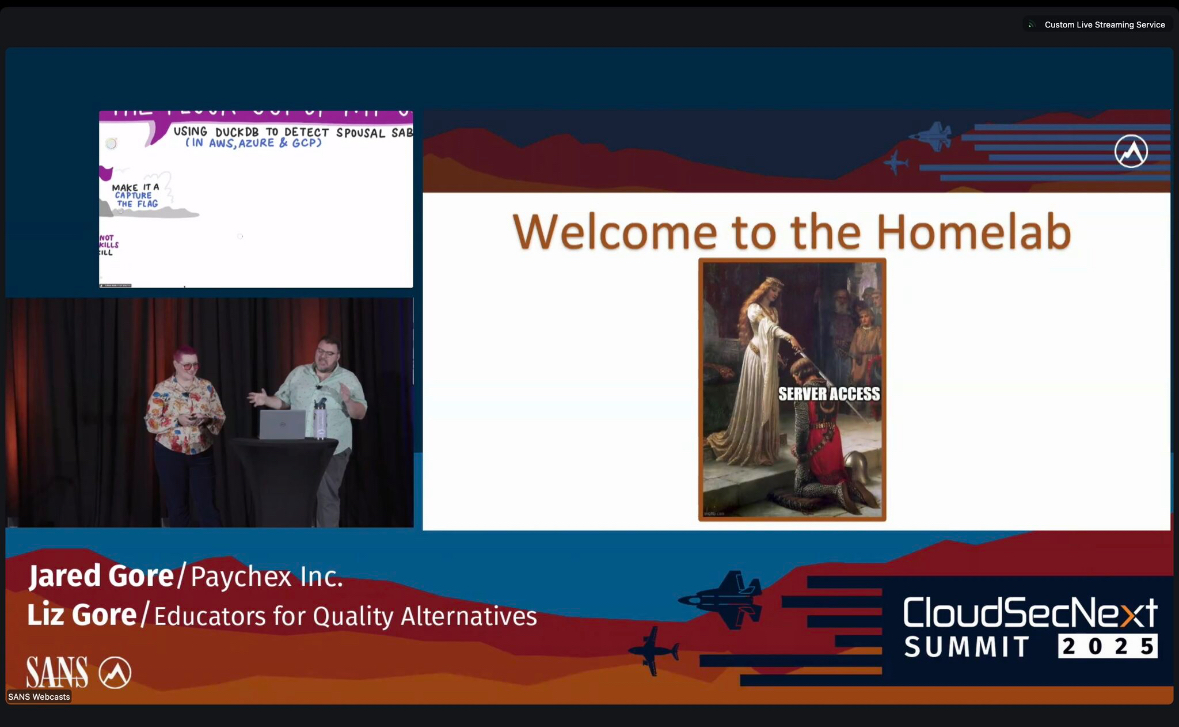 Thumbnail for Get The Flock Out of My Cloud: Using DuckDB to Detect Spousal Sabotage